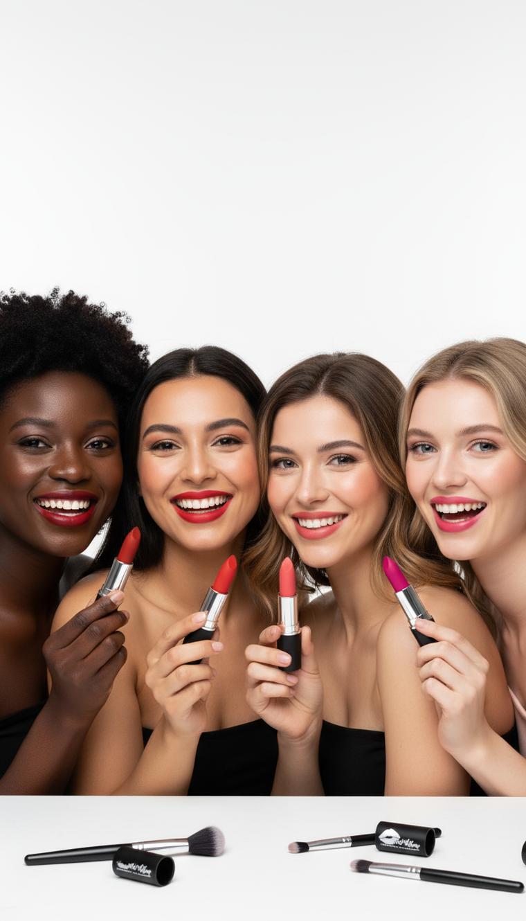 Il me faut une black parmi elle et garde les différentes couleurs de rouge à lèvres 